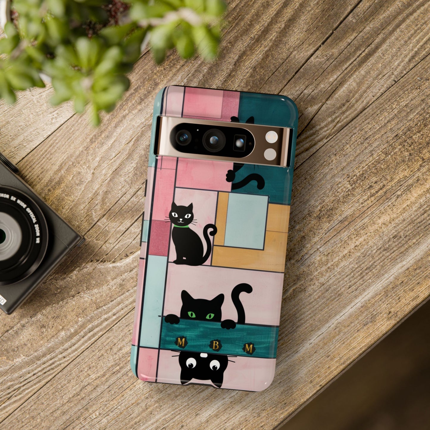Block Cats Google Pixel Tough Case