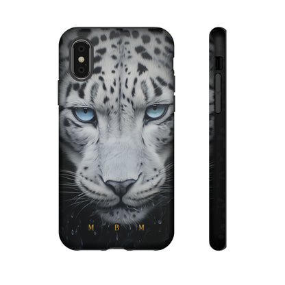 White Leopard iPhone Tough Case
