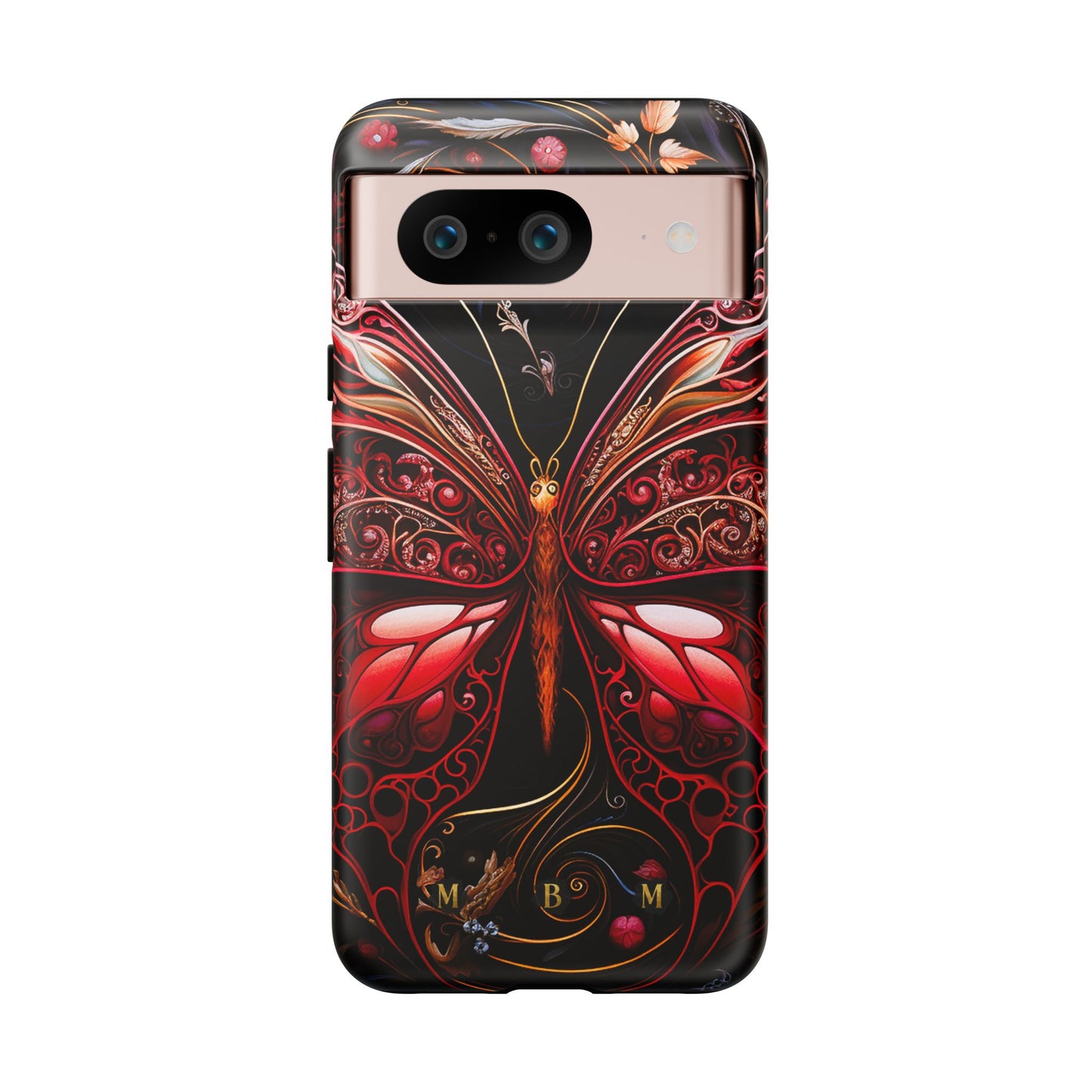 Red Butterfly Google Pixel Tough Case