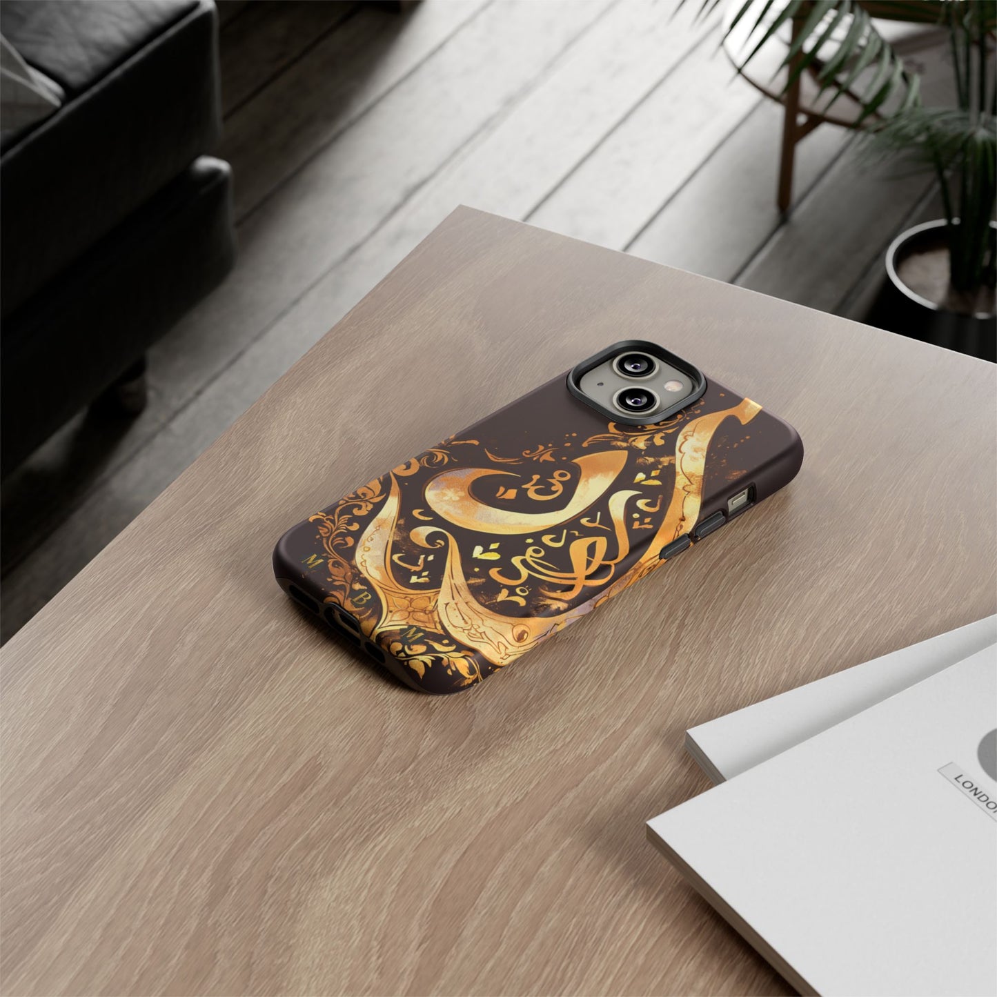 Usra Gold iPhone Tough Case
