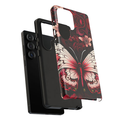 Vintage Butterfly Samsung Galaxy S Tough Case