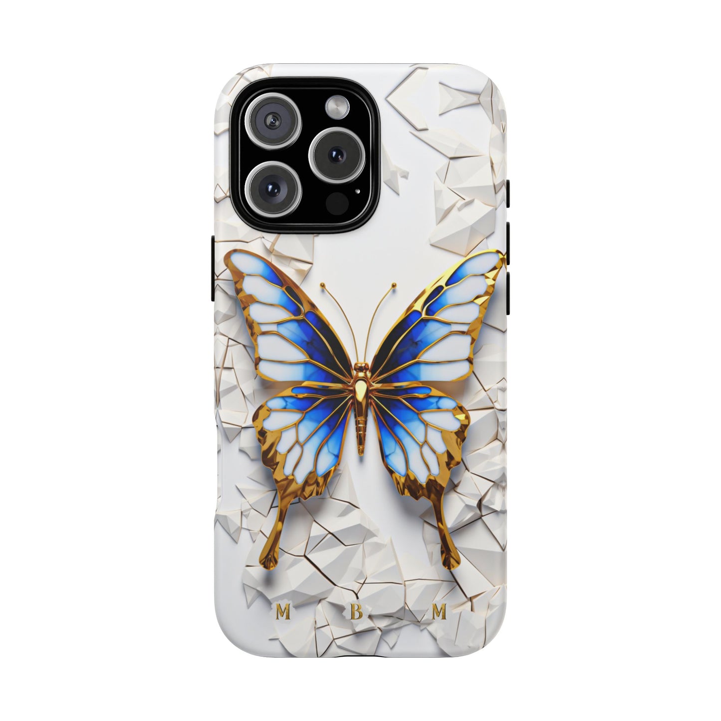 Sapphire Butterfly iPhone Tough Case