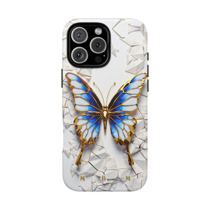 Sapphire Butterfly iPhone Tough Case
