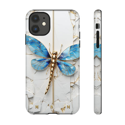 Dragonfly Blue iPhone Tough Case