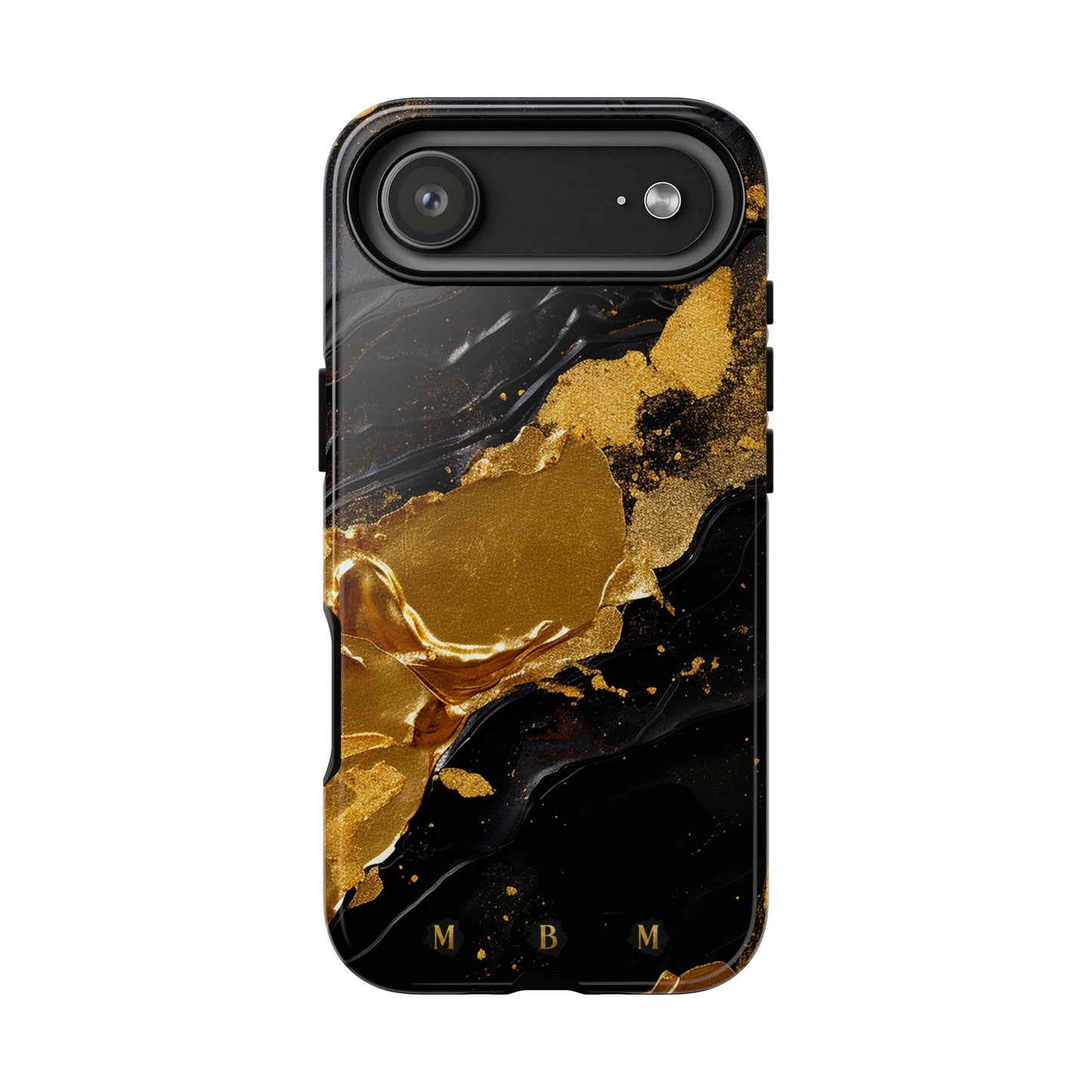 Black Gold iPhone Tough Case
