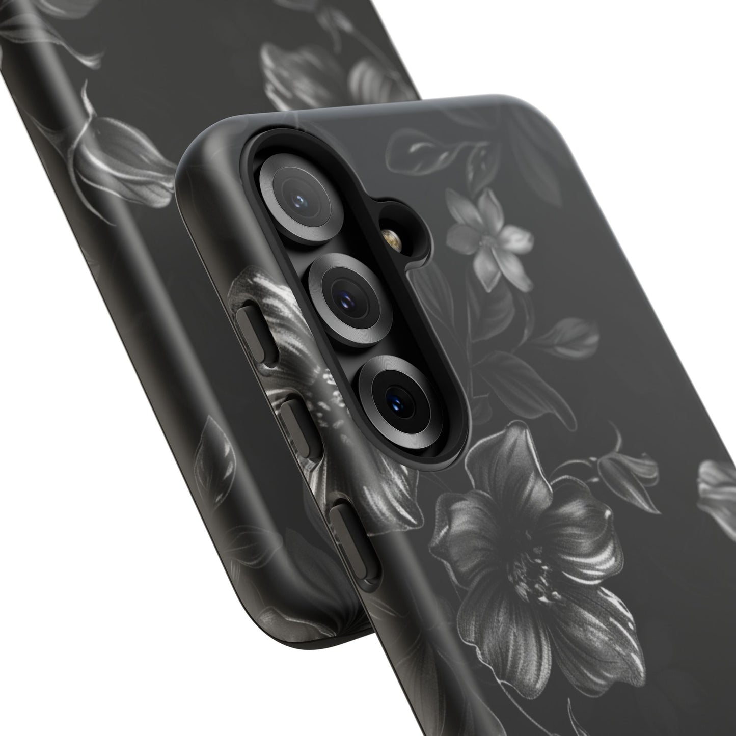 Midnight Flora Samsung Galaxy S Tough Case