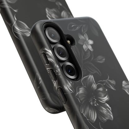 Midnight Flora Samsung Galaxy S Tough Case