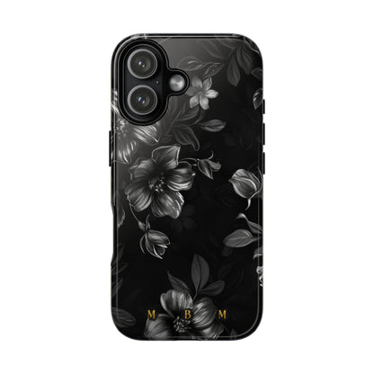 Midnight Flora iPhone Tough Case