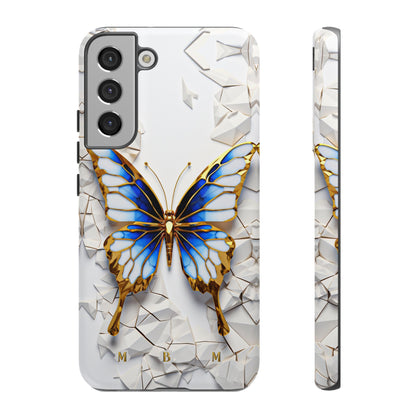 Sapphire Butterfly Samsung Galaxy S Tough Case