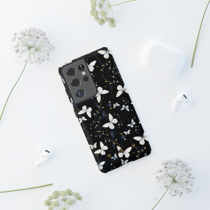 White Butterflies Samsung Galaxy S Tough Case