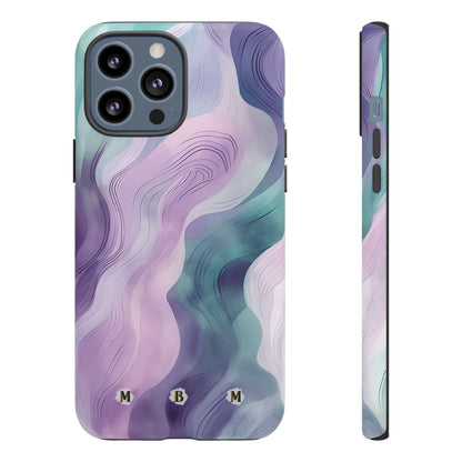 Pastel Wave iPhone Tough Case