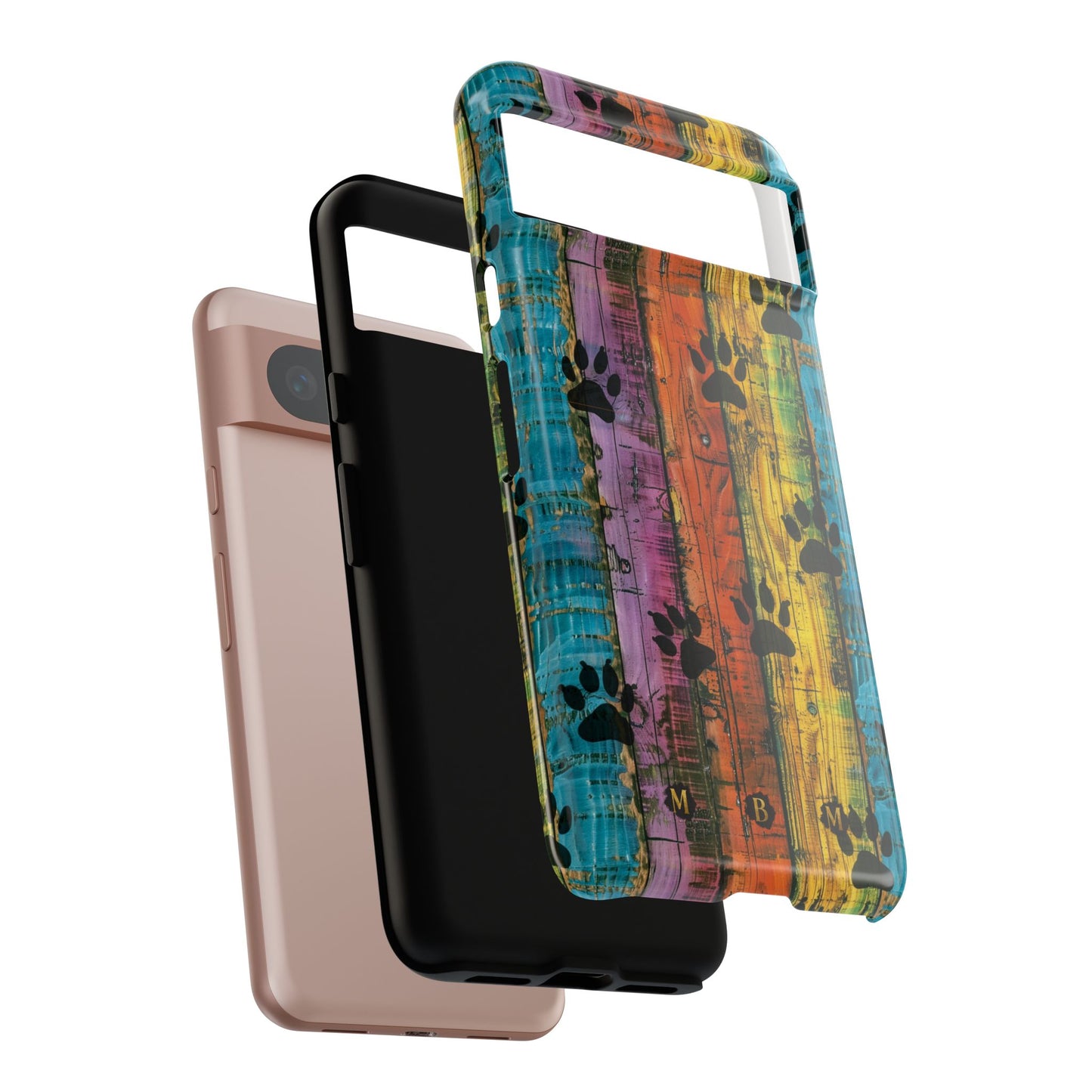 Rainbow Paws Google Pixel Tough Case