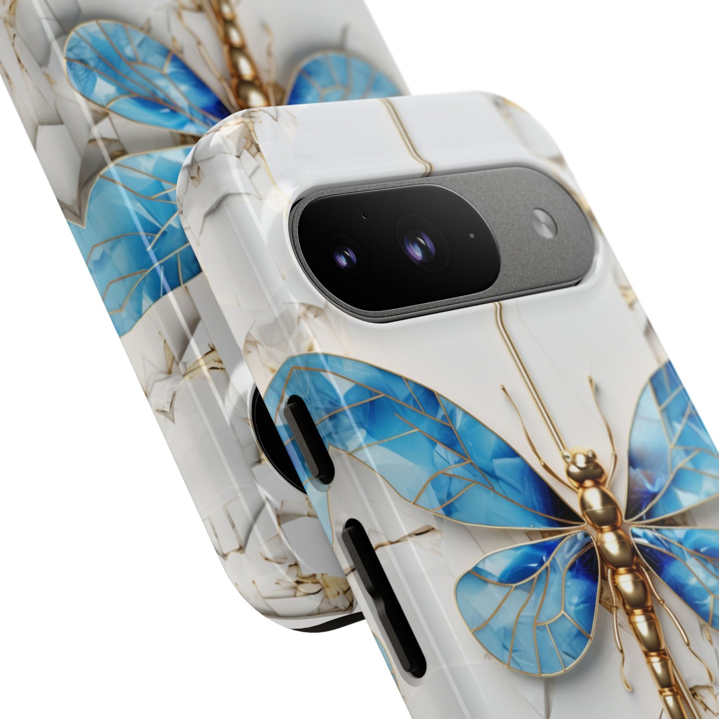 Dragonfly Blue Google Pixel Tough Case