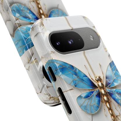 Dragonfly Blue Google Pixel Tough Case