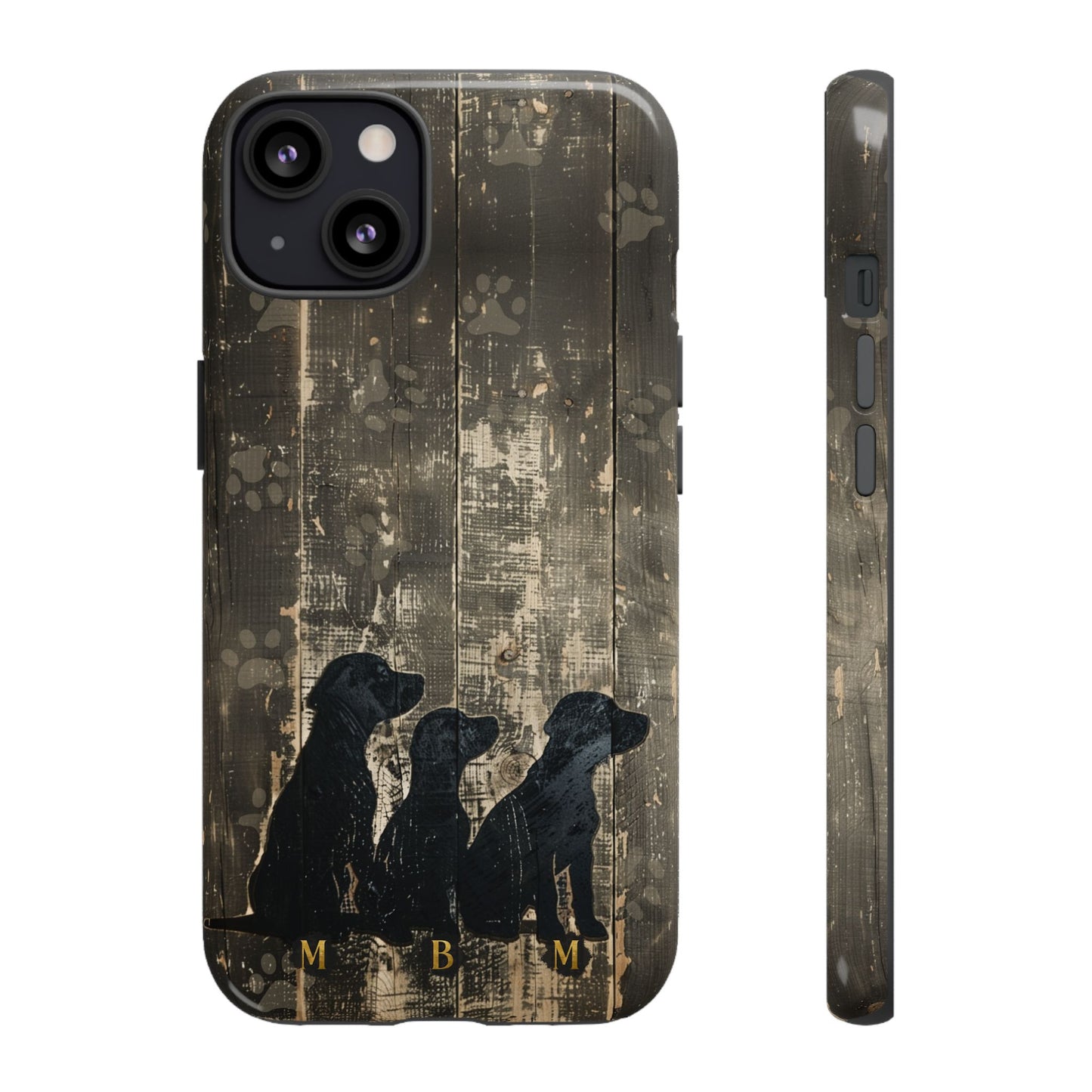 BarkWood iPhone Tough Case