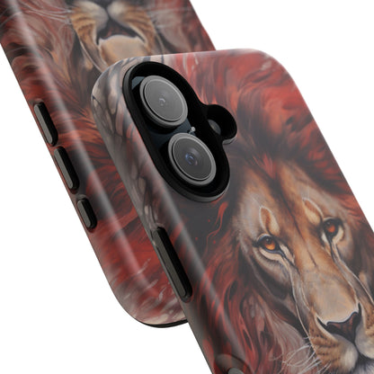 Red Lion iPhone Tough Case