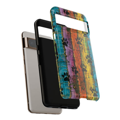 Rainbow Paws Google Pixel Tough Case