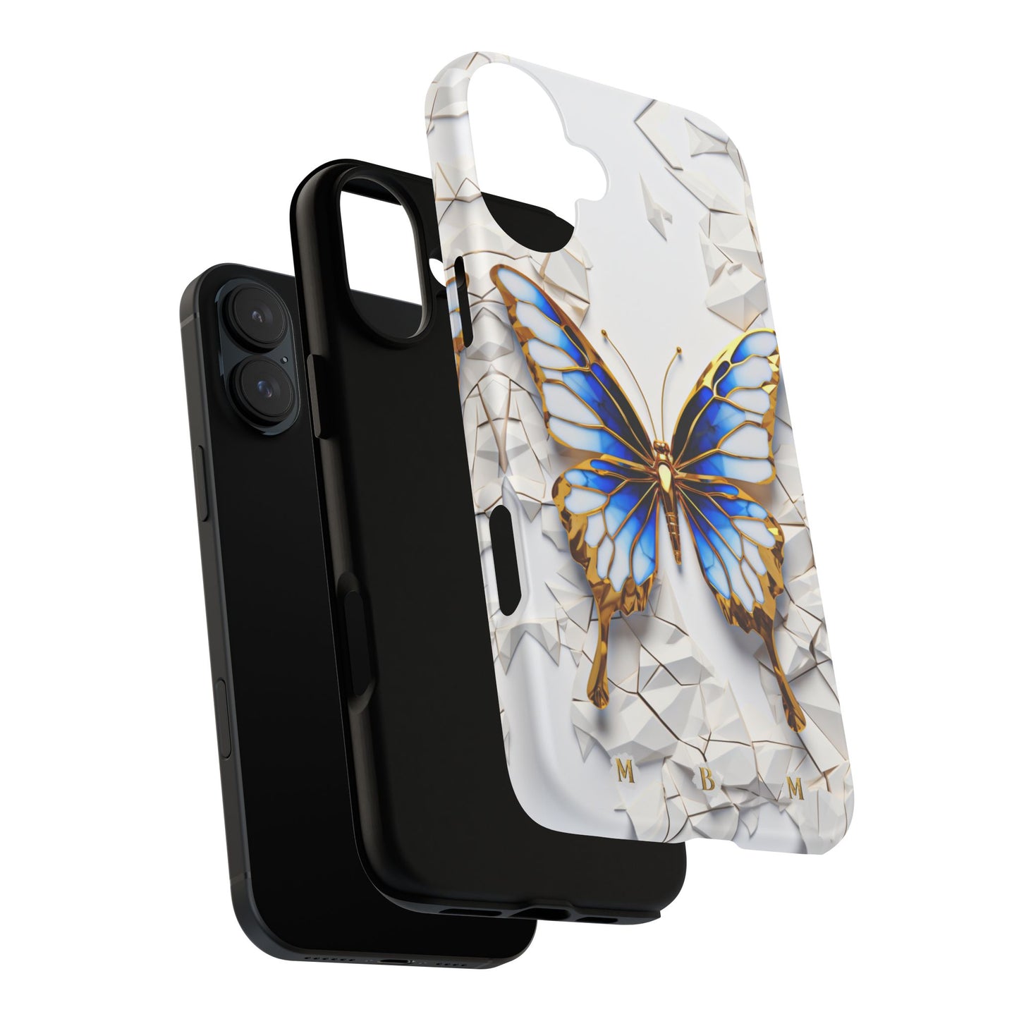 Sapphire Butterfly iPhone Tough Case