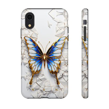 Sapphire Butterfly iPhone Tough Case
