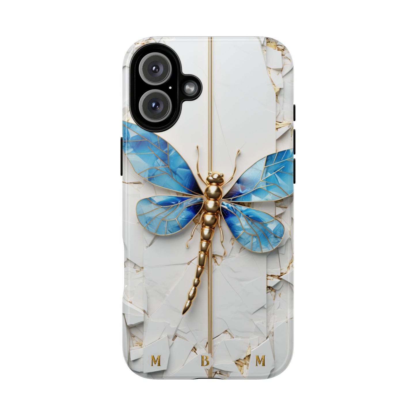 Dragonfly Blue iPhone Tough Case