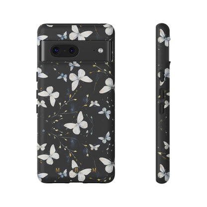 White Butterflies Google Pixel Tough Case