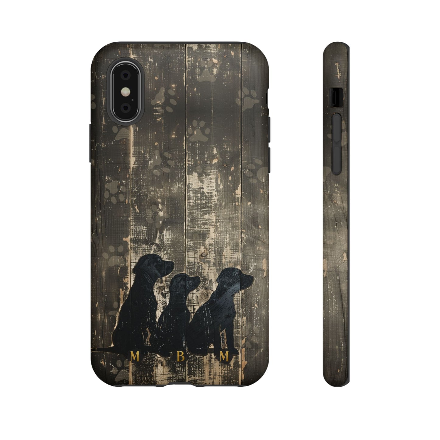 BarkWood iPhone Tough Case
