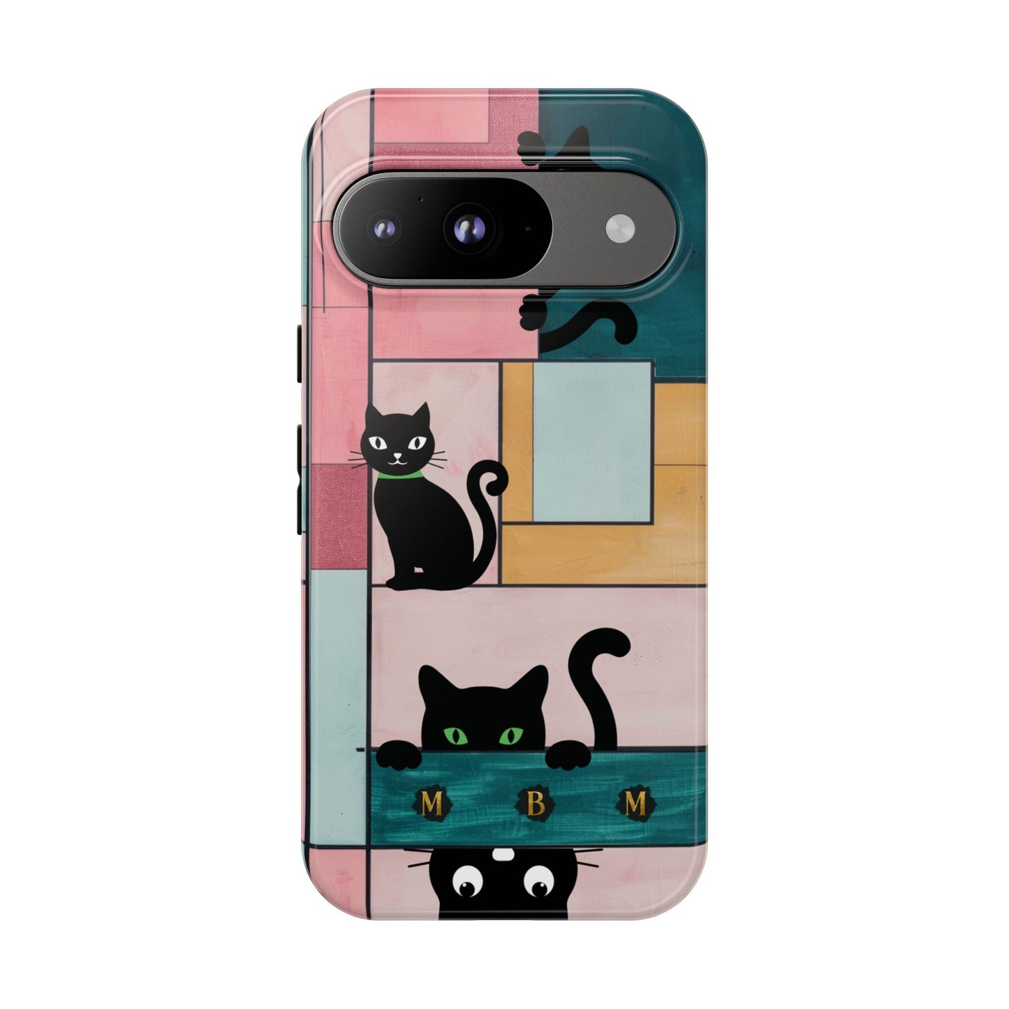 Block Cats Google Pixel Tough Case