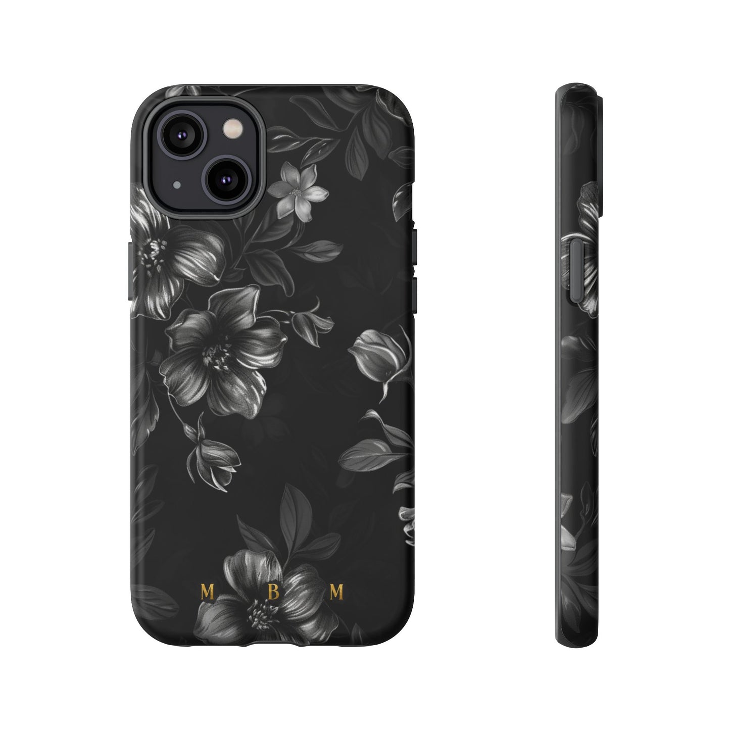 Midnight Flora iPhone Tough Case