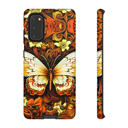 Vintage Orange Samsung Galaxy S Tough Case