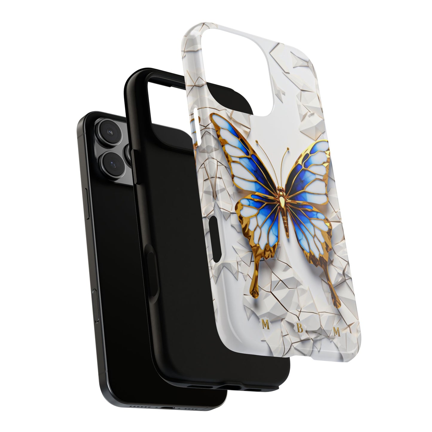 Sapphire Butterfly iPhone Tough Case