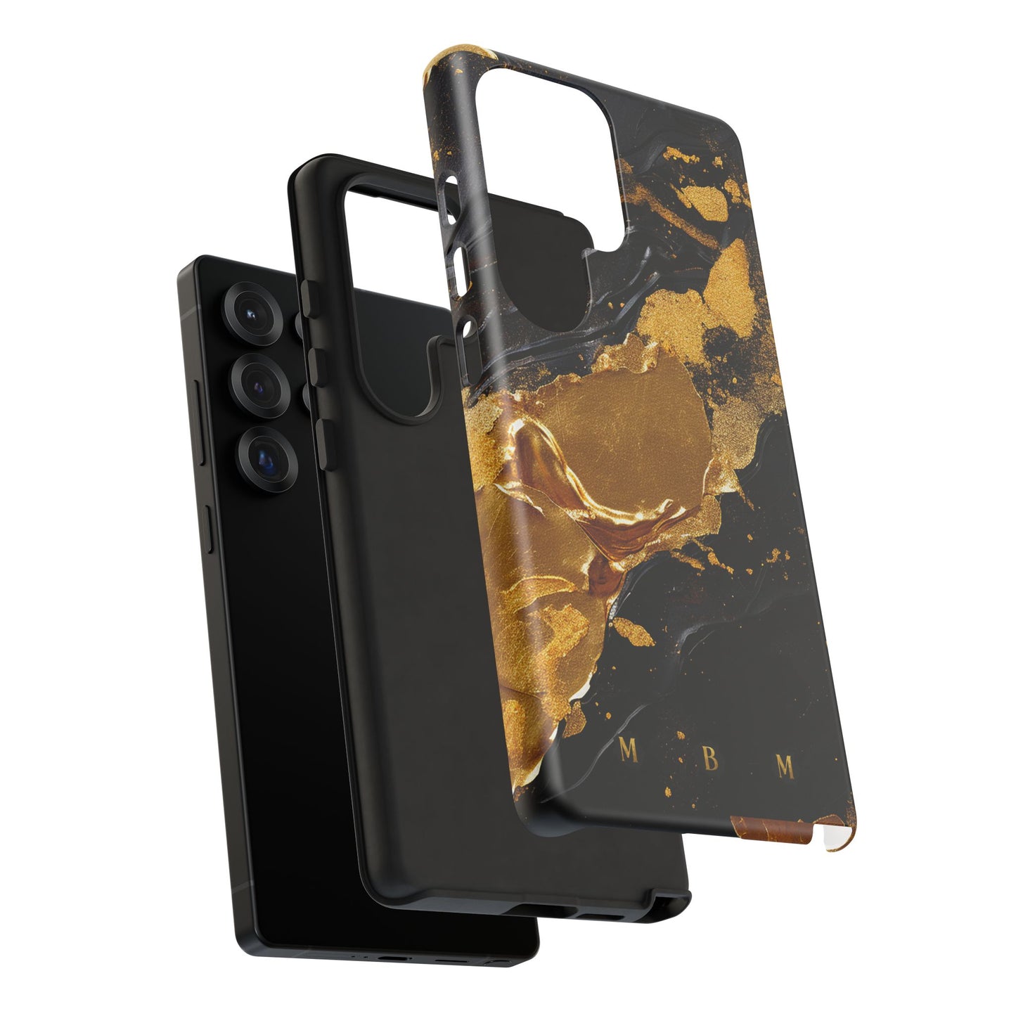 Black Gold Samsung Galaxy S Tough Case