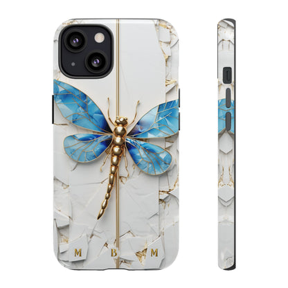 Dragonfly Blue iPhone Tough Case