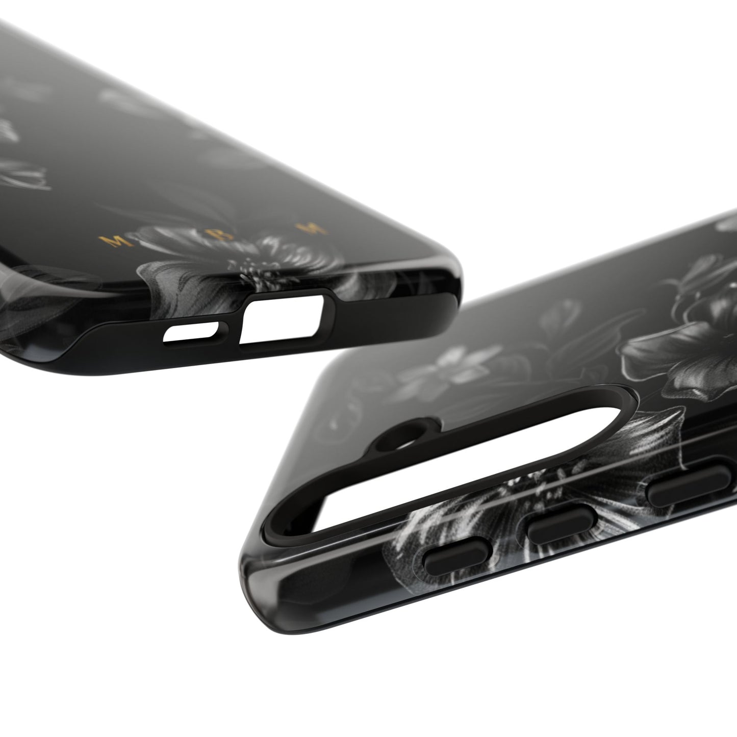 Midnight Flora Samsung Galaxy S Tough Case