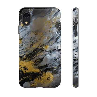 Tarnished Silver iPhone Tough Case