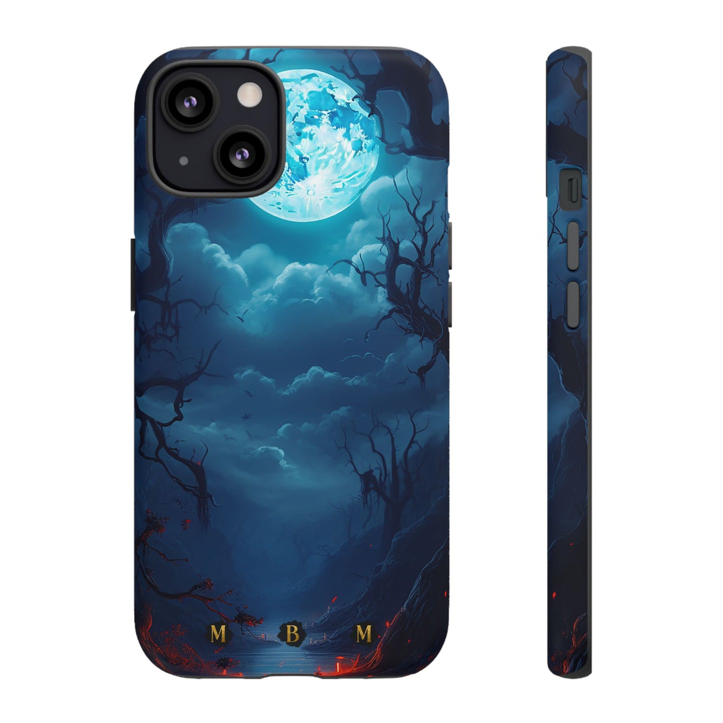 Blue Moon iPhone Tough Case