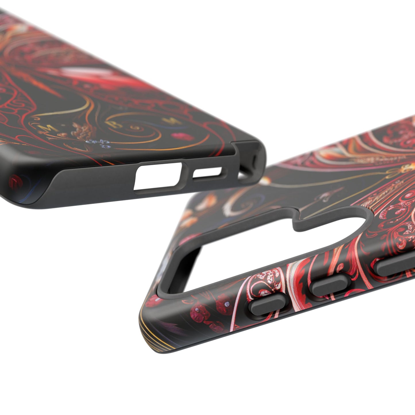 Red Butterfly Samsung Galaxy S Tough Case