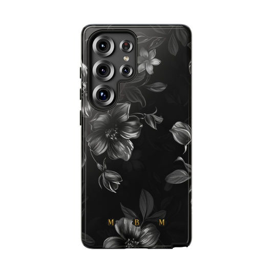 Midnight Flora Samsung Galaxy S Tough Case