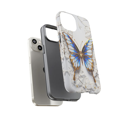 Sapphire Butterfly iPhone Tough Case