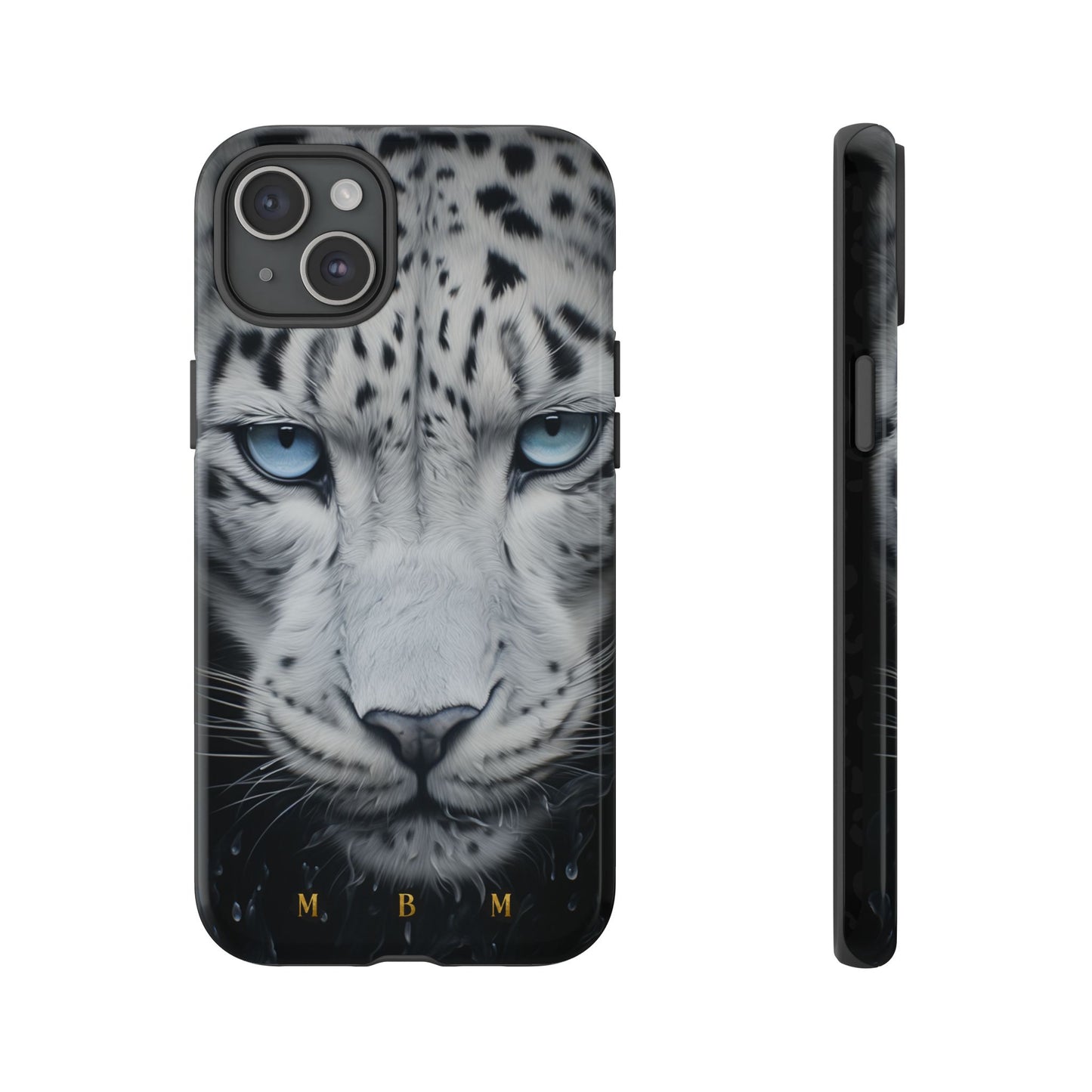 White Leopard iPhone Tough Case