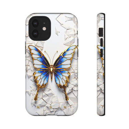 Sapphire Butterfly iPhone Tough Case