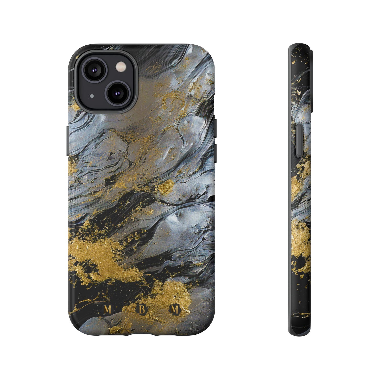 Tarnished Silver iPhone Tough Case