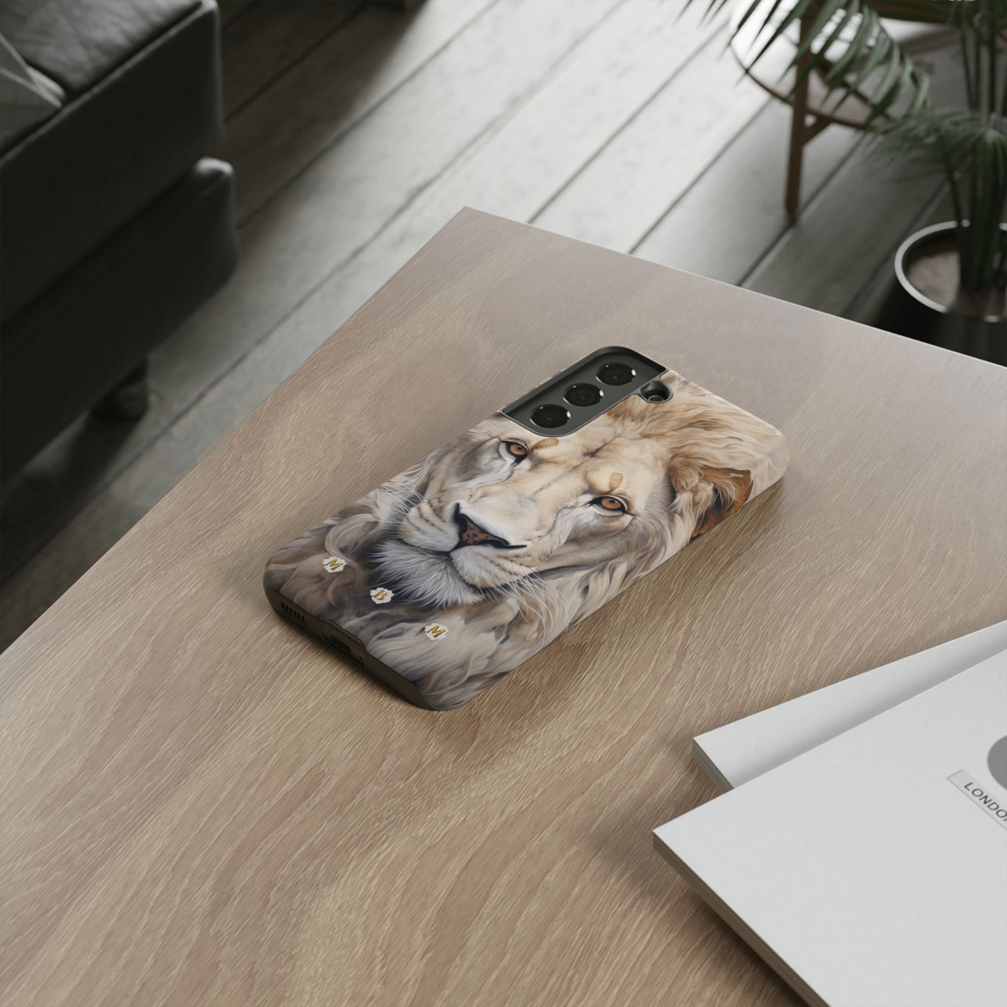 White Lion Samsung Galaxy S Tough Case