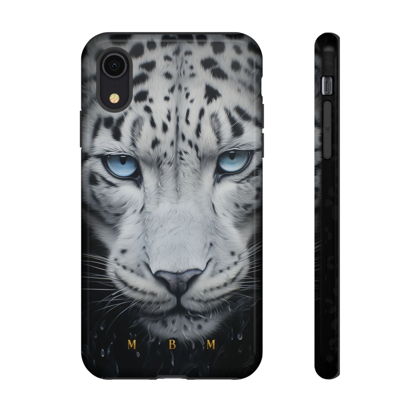 White Leopard iPhone Tough Case