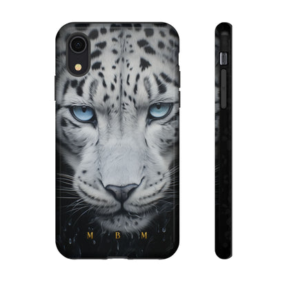 White Leopard iPhone Tough Case