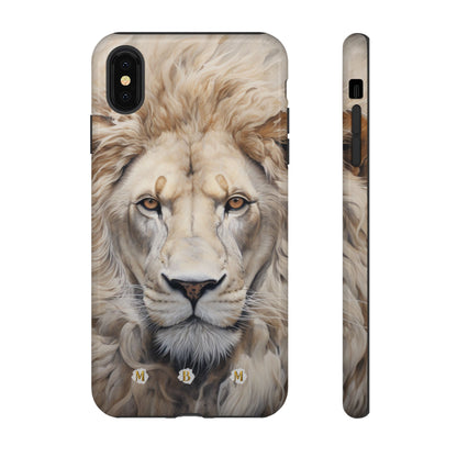 White Lion iPhone Tough Case