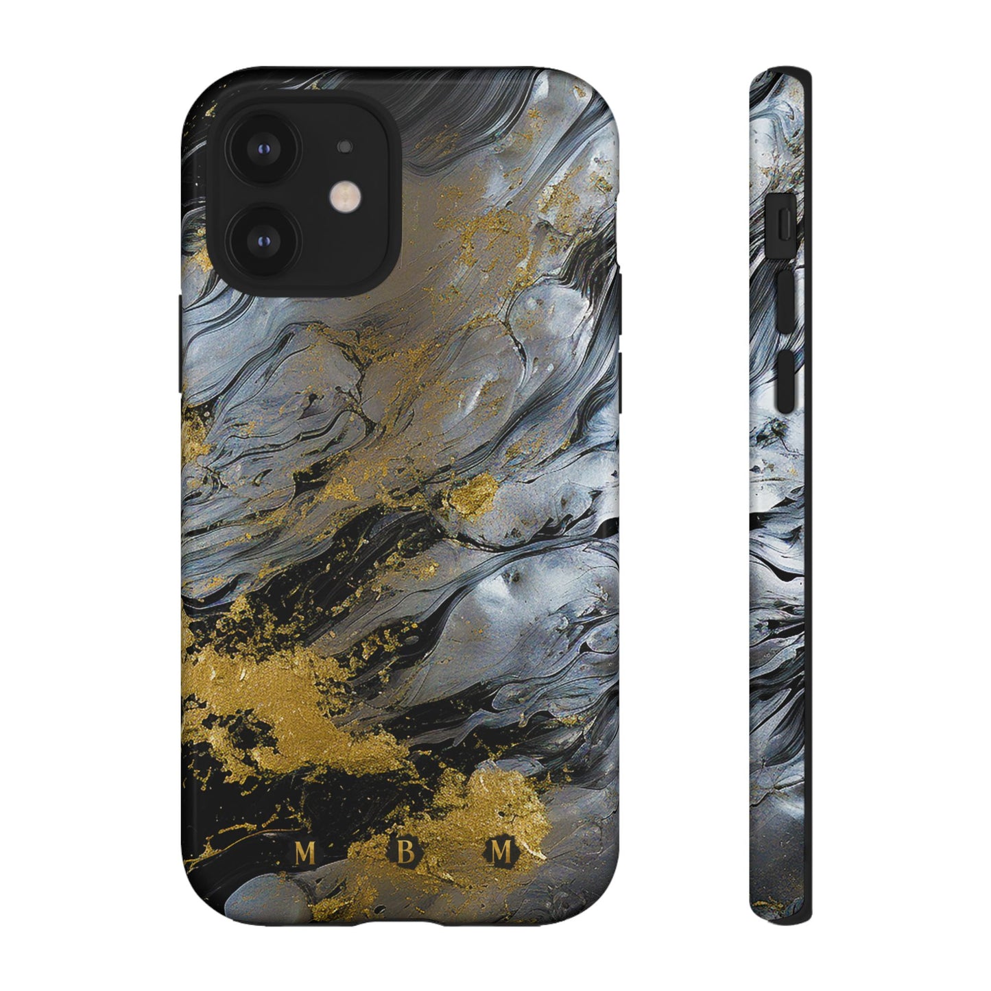 Tarnished Silver iPhone Tough Case