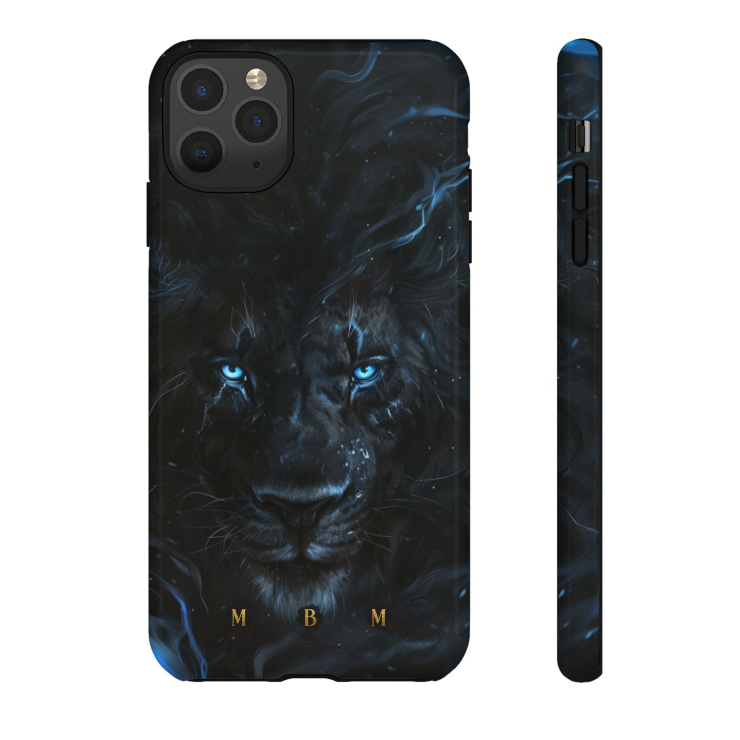 Black Lion iPhone Tough Case