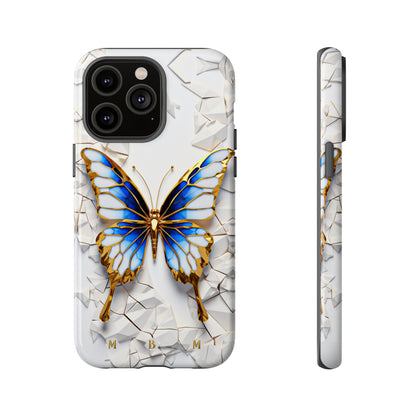 Sapphire Butterfly iPhone Tough Case