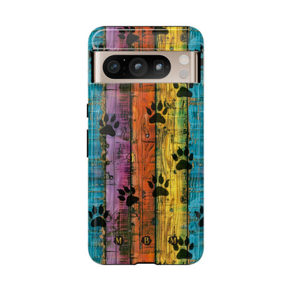 Rainbow Paws Google Pixel Tough Case