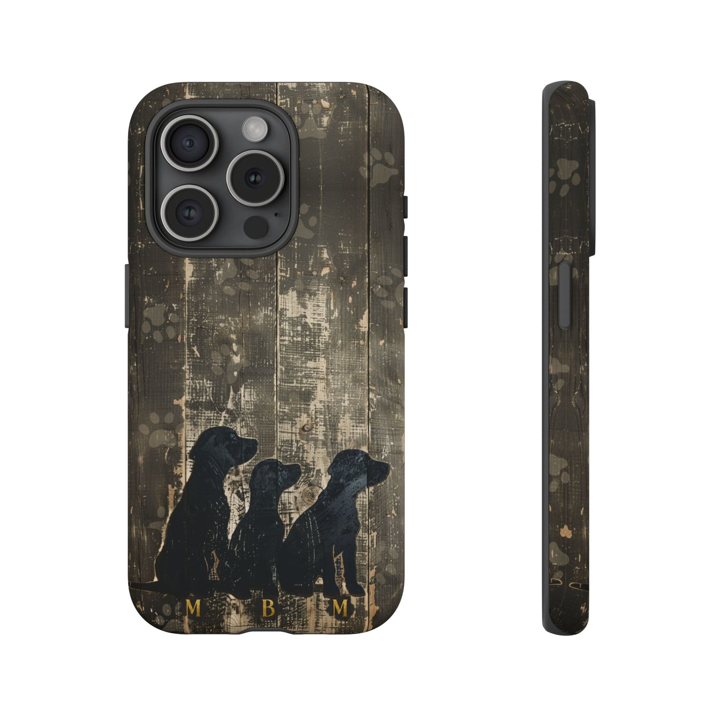 BarkWood iPhone Tough Case